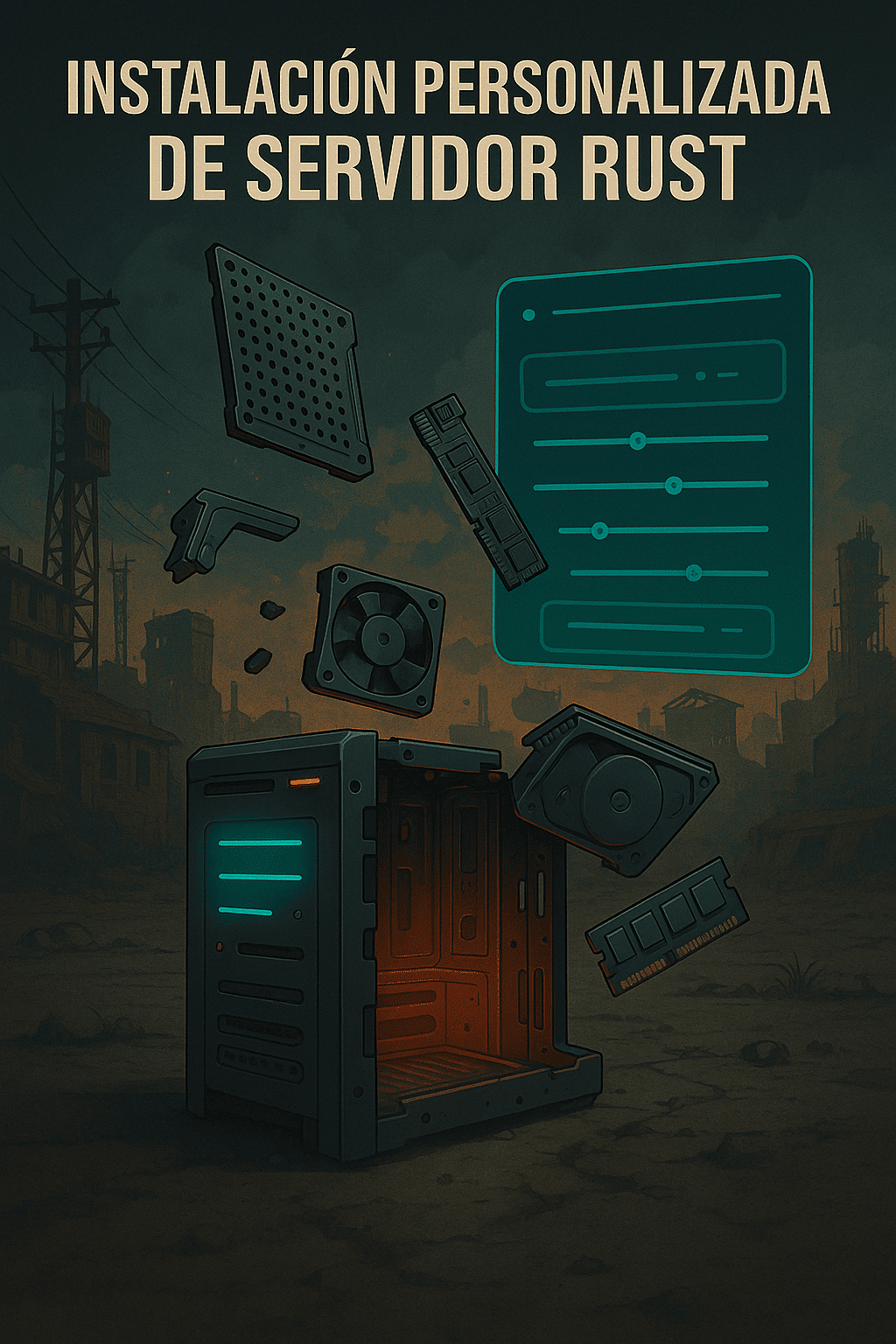 Instalación personalizada de servidor Rust