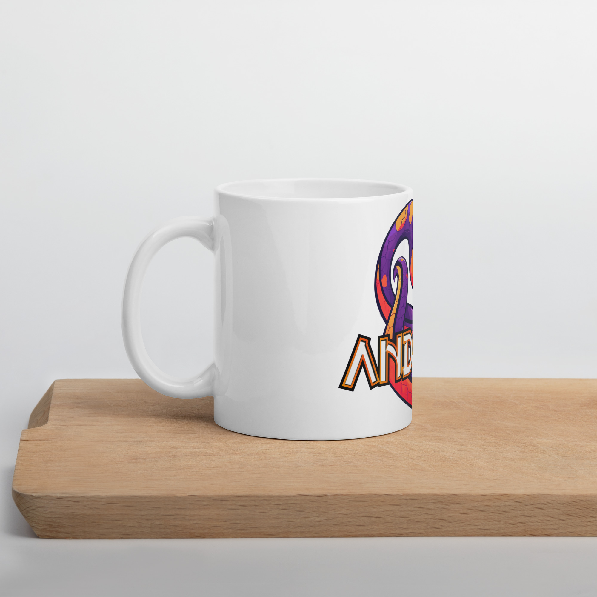 Taza blanca brillante - Imagen 7