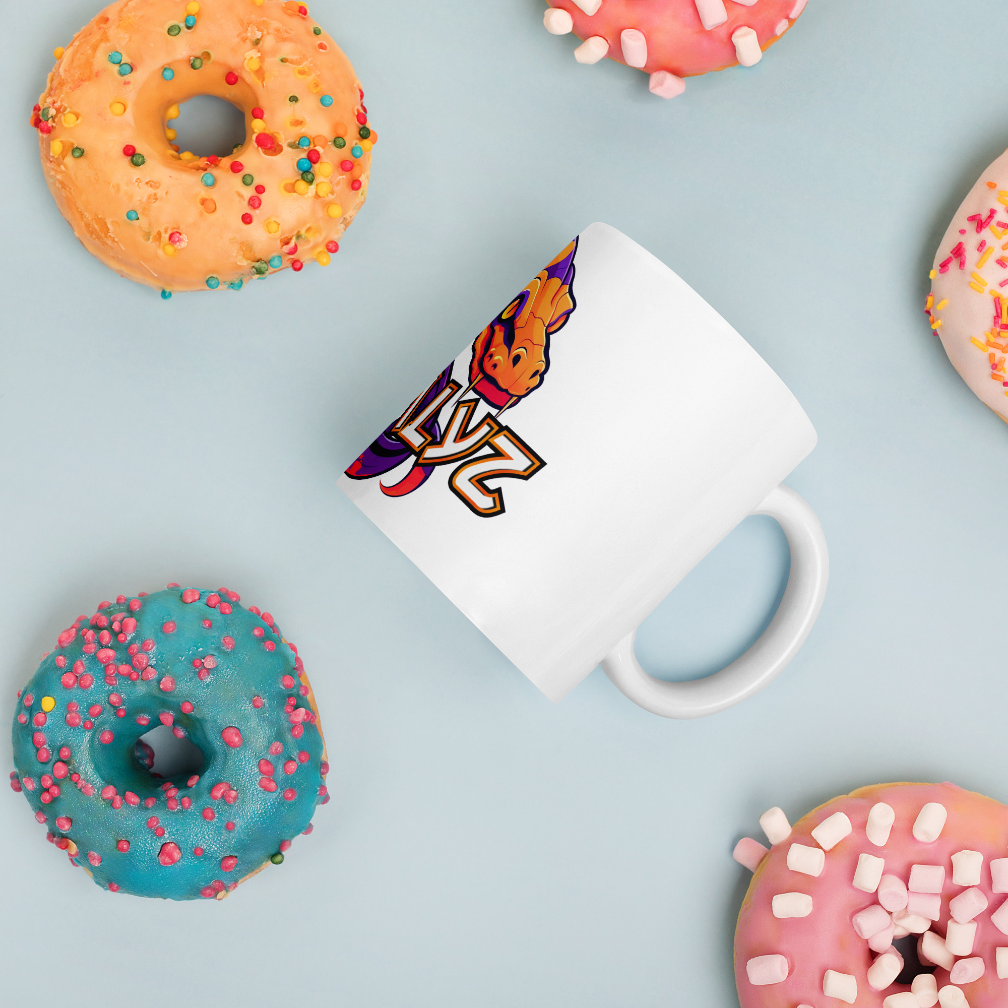 Taza blanca brillante - Imagen 8