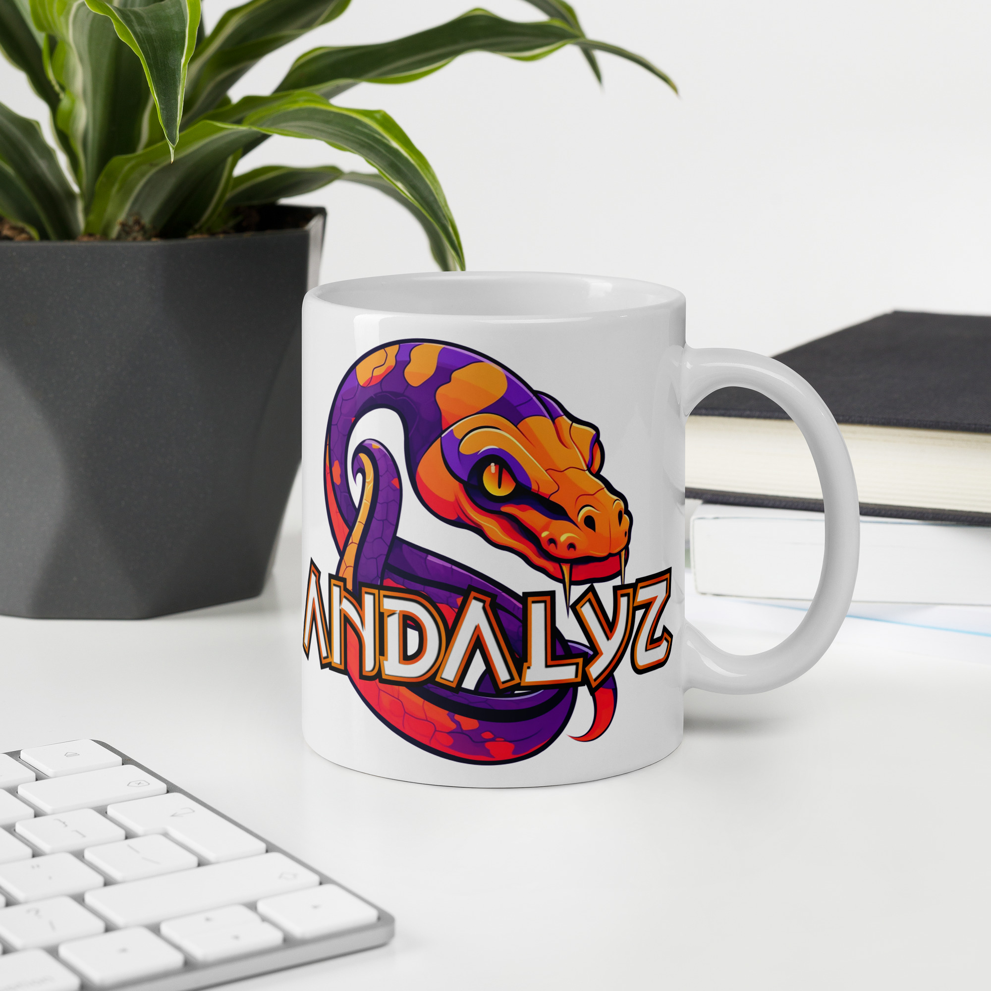 Taza blanca brillante - Imagen 16