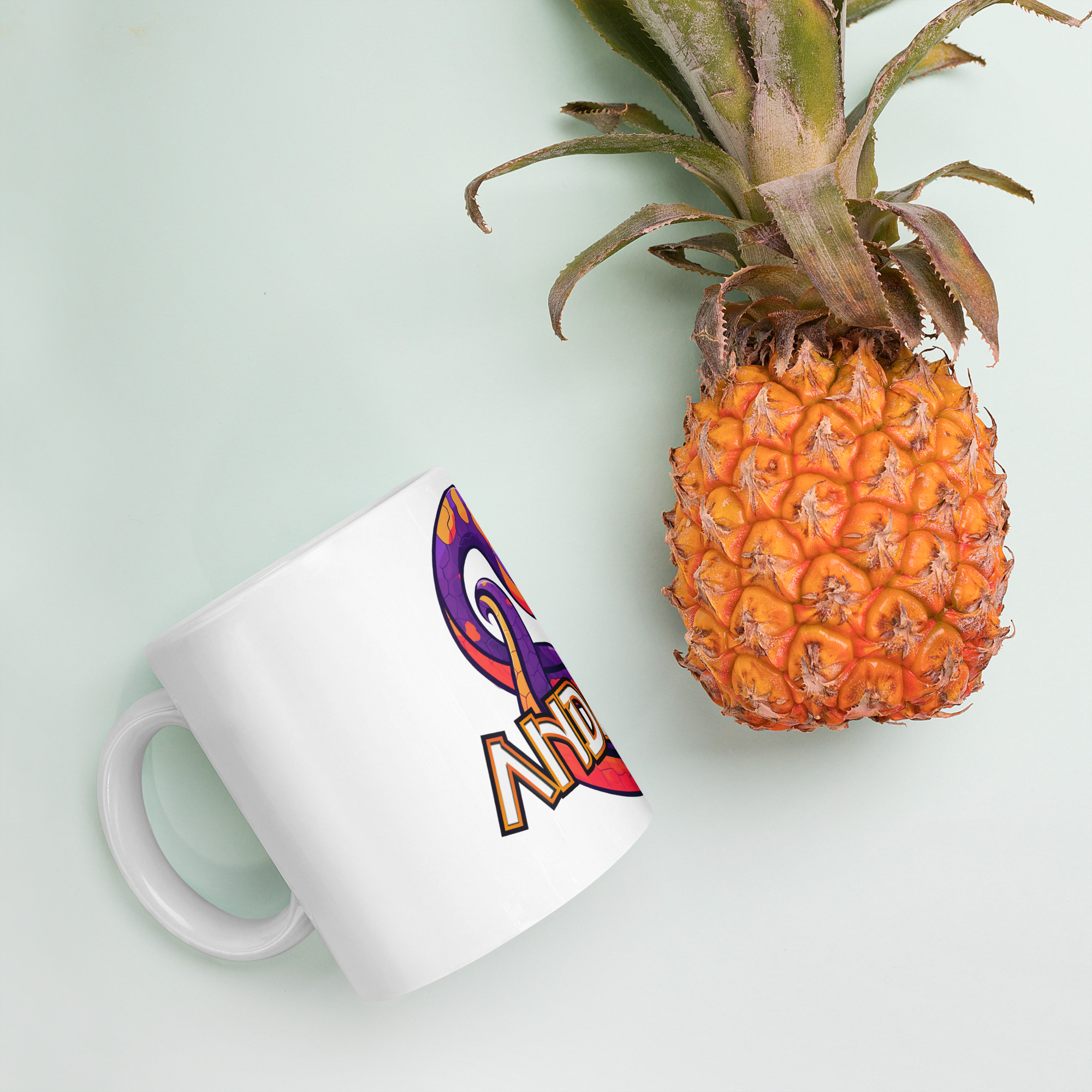 Taza blanca brillante - Imagen 9