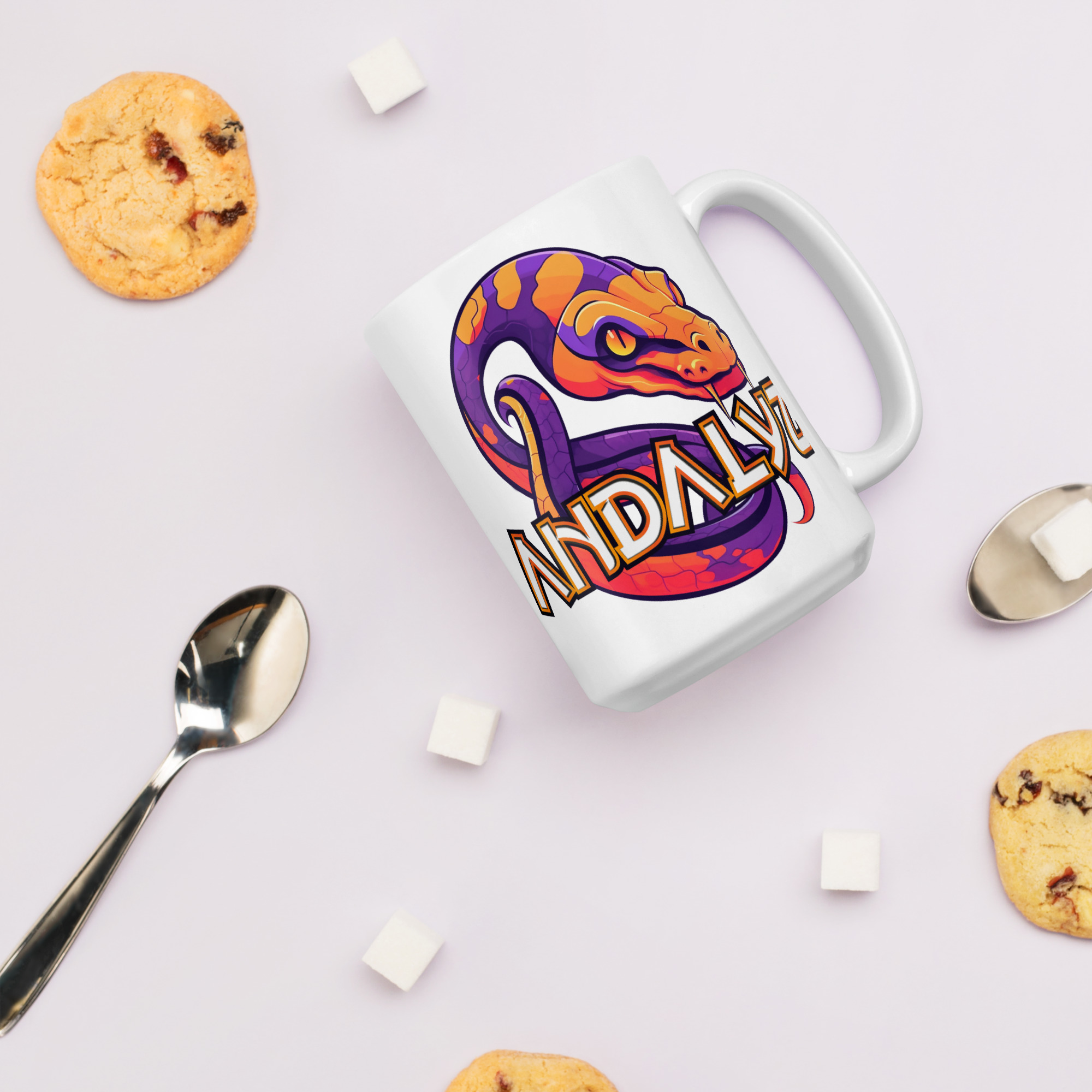 Taza blanca brillante - Imagen 22