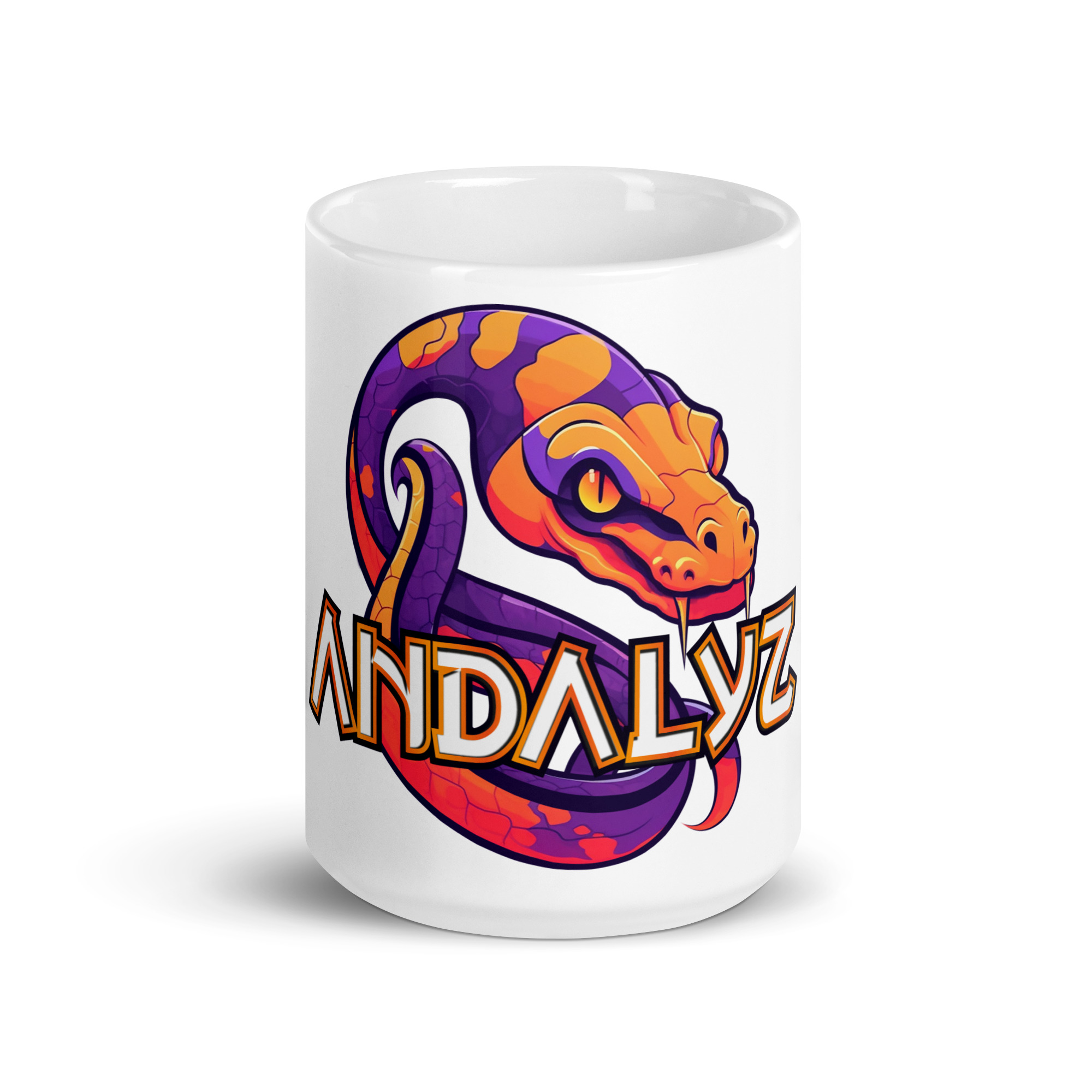 Taza blanca brillante - Imagen 4