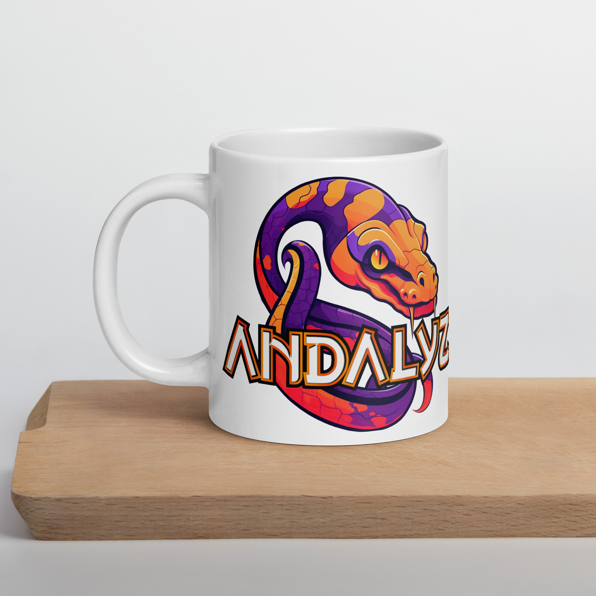 Taza blanca brillante - Imagen 14