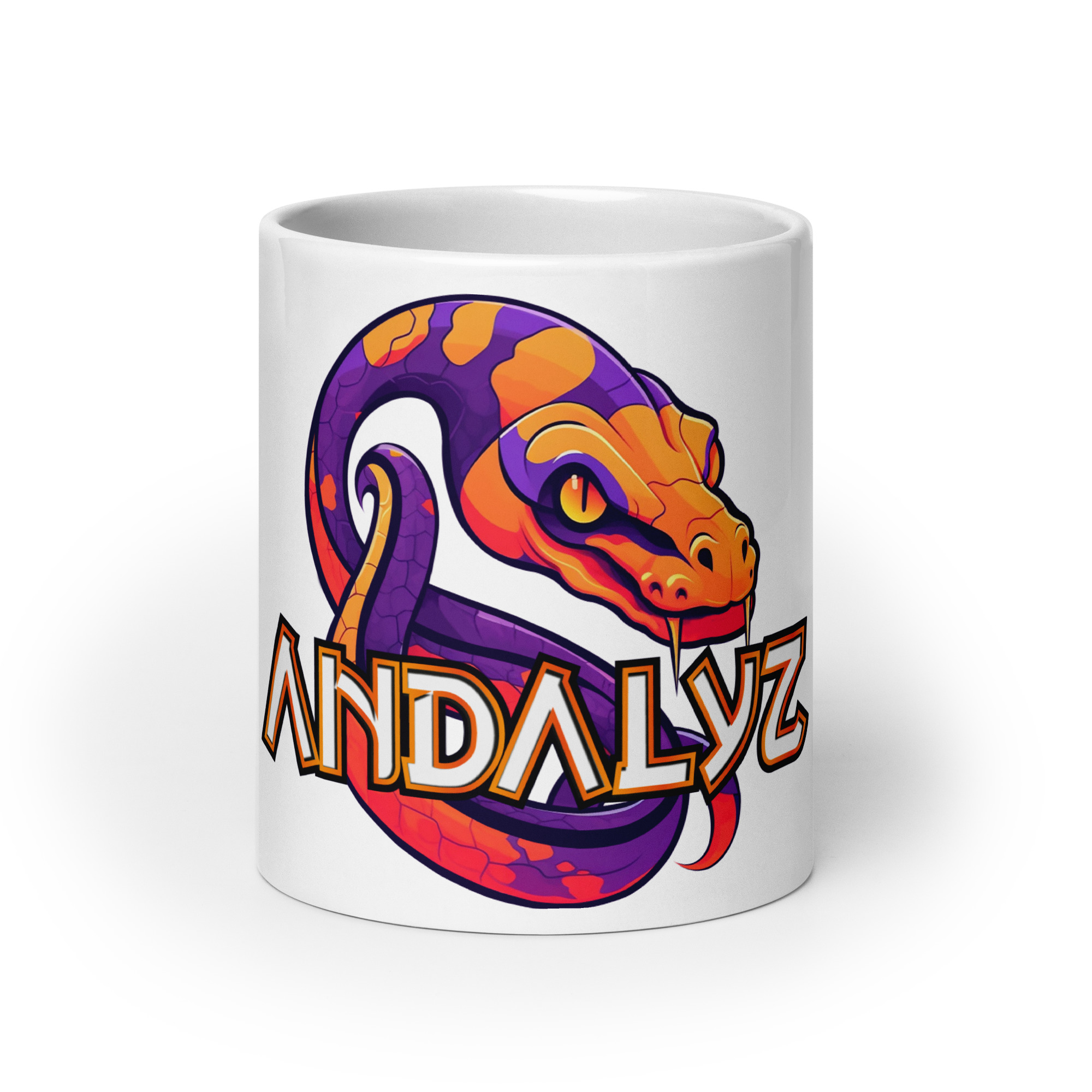 Taza blanca brillante - Imagen 6