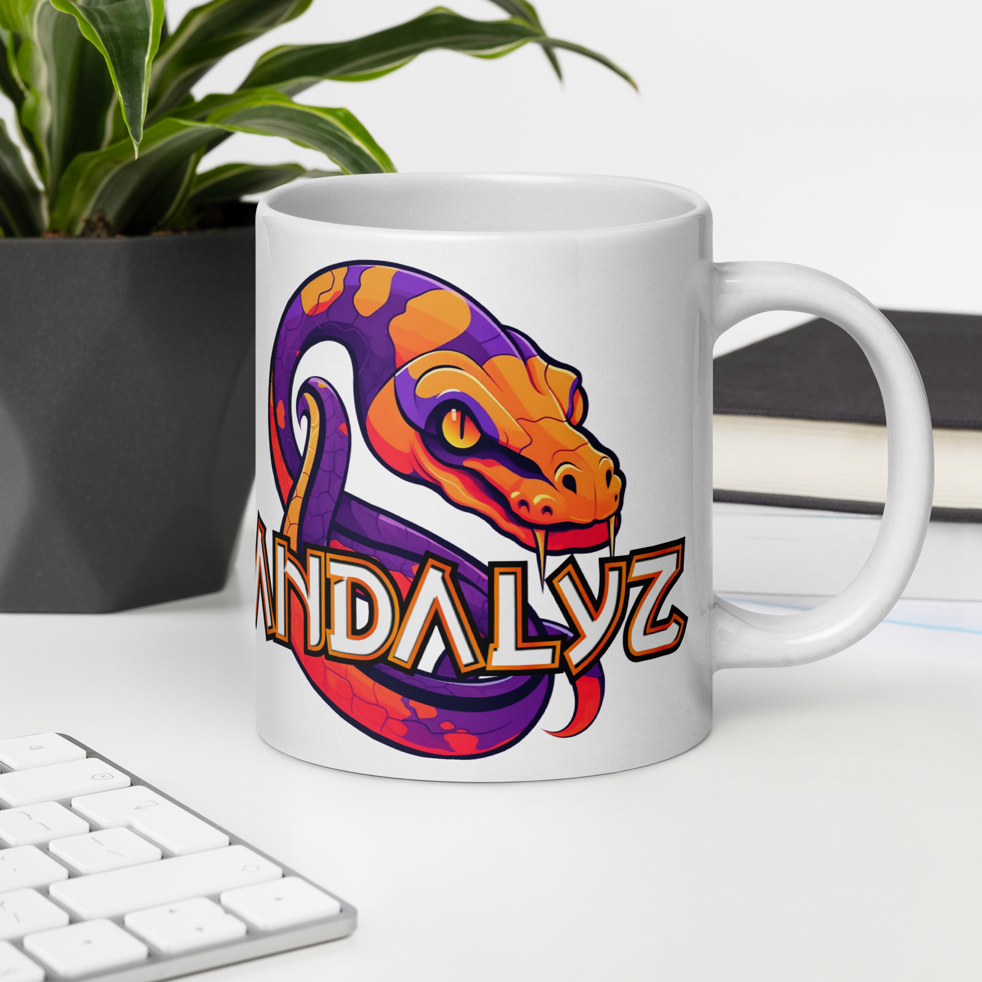 Taza blanca brillante - Imagen 23